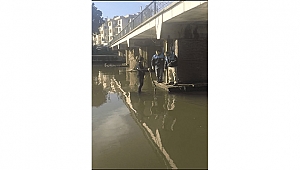 SARIÇAY'DA TEMİZLİK ÇALIŞMALARI GERÇEKLEŞTİRİLİYOR