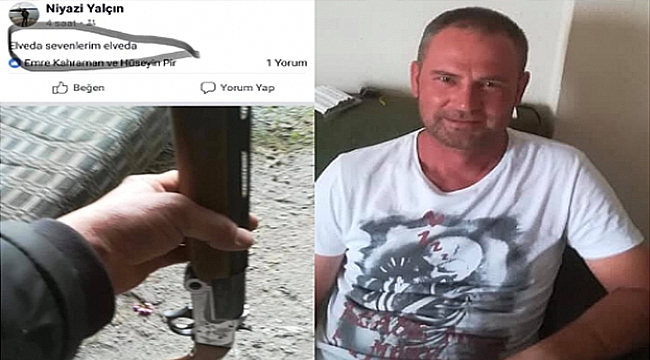 SOSYAL MEDYADAN VEDA EDİP CANINA KIYDI!