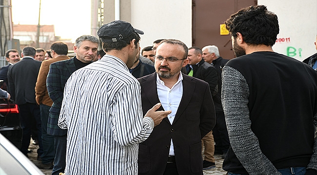 TURAN, SAĞLIK EVİ İNŞAATINI GEZDİ