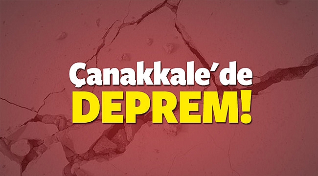 3 DAKİKA ARAYLA 2 DEPREM!