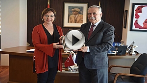 BAŞKAN GÖKHAN, TARRAGONA HEYETİNİ AĞIRLADI