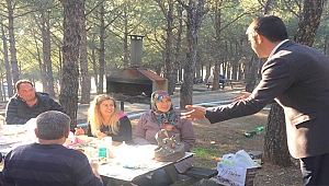 BAYRAM PİKNİKÇİLERİ ZİYARET ETTİ