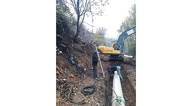 BAYRAMİÇ EVCİLER AYAZMA DERESİ SULAMA TESİSİ YAPIM ÇALIŞMALARI TAMAMLANDI