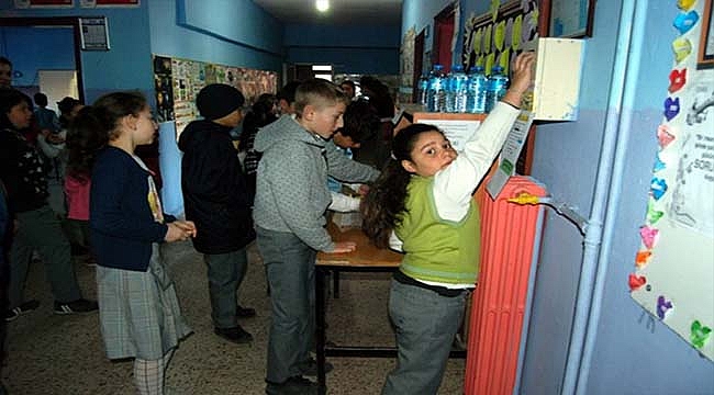 BAYRAMİÇ'TE ÖĞRENCİLERDEN ANLAMLI PROJE