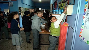 BAYRAMİÇ'TE ÖĞRENCİLERDEN ANLAMLI PROJE