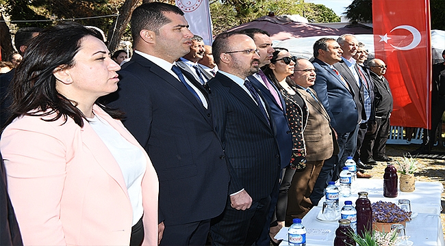 BOZCAADA'DA ÇİFTÇİLERE AYNİ YARDIM YAPILDI