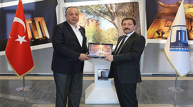 ÇANAKKALE'NİN SANAYİ VE TİCARET TEMSİLCİLERİ BÜYÜK YATIRIMLARI ELE ALDI