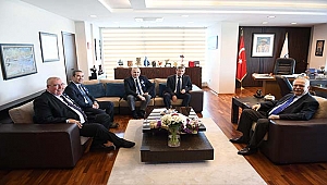ÇANAKKALE SMMMO YÖNETİM KURULUNDAN BAŞKAN GÖKHAN'A ZİYARET
