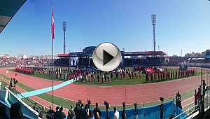 ÇANAKKALE ZAFERİNİN 104. YILINDA STADYUMDA ANMA TÖRENİ DÜZENLENDİ