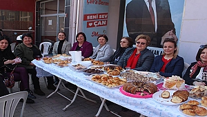 CHP ÇAN İLÇE KADIN KOLLARI, 8 MART DÜNYA KADINLAR GÜNÜNÜ KERMES HAVASINDA KUTLADI