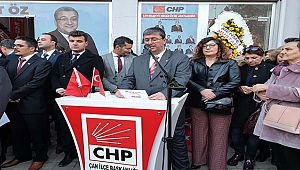 CHP ÇAN SEÇİM KOORDİNASYON MERKEZİ AÇILDI