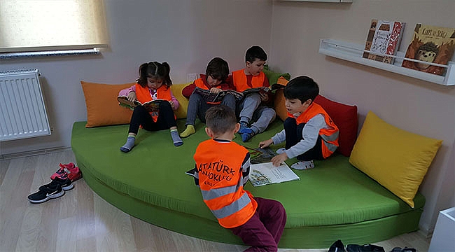 ÇOCUK KÜLTÜR EVİ'NDE KÜTÜPHANELER HAFTASI KUTLANDI