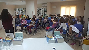 ÇOCUK KÜLTÜR EVİ YAZAR KARİN KARAKAŞLI'YI KONUK ETTİ