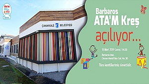 ÇOCUKLAR İÇİN YATIRIMA DEVAM EDİYORUZ; BARBAROS ATA'M KREŞ AÇILIYOR