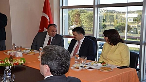 ÇTSO BAŞKANI SELÇUK SEMİZOĞLU TARIM VE ORMAN BAKANI BEKİR PAKDEMİRLİ'NİN ÇANAKKALE PROGRAMINA KATILDI