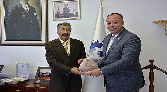 E TİPİ KAPALI CEZA İNFAZ KURUM MÜDÜRÜNDEN ÇTSO YÖNETİM KURULU BAŞKANINA ZİYARET