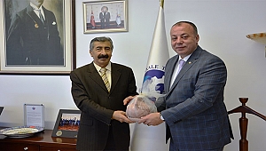 E TİPİ KAPALI CEZA İNFAZ KURUM MÜDÜRÜNDEN ÇTSO YÖNETİM KURULU BAŞKANINA ZİYARET