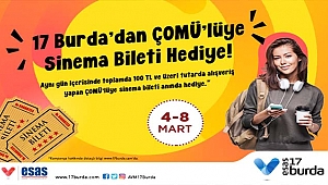 ESAS 17 BURDA'DAN ÇOMÜ'LÜYE SİNEMA BİLETİ