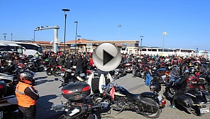 GELENEKSEL ŞEHİTLERE SAYGI SÜRÜŞÜ"NÜN 5'NCİSİ YAPILDI