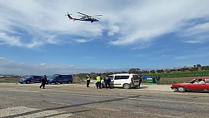 HAVADAN TRAFİK DENETİMİ YAPILDI