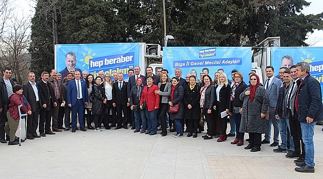 İYİ PARTİ İL GENEL MECLİS ADAYLARINI TANITTI