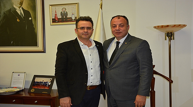 İYİ PARTİ İL GENEL MECLİS ÜYESİ ADAYINDAN SEMİZOĞLU'NA ZİYARET
