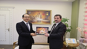 JAPONYA İSTANBUL BAŞKONSOLOSU HİSAO NİSHİMAKİ VALİLİĞİ ZİYARET ETTİ