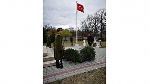 KARDEŞ KENT TAPOLCA'DAN, ANLAMLI 18 MART TÖRENİ