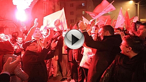 KEPEZ BELEDİYE BAŞKAN ADAYI ALPER ALTINOK'A COŞKULU KARŞILAMA