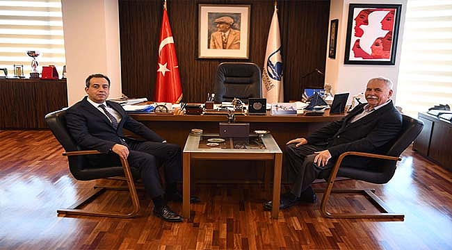 MÜSİAD'IN MACARİSTAN TEMSİLCİSİ FADIL BAŞAR'DAN BAŞKAN GÖKHAN'A ZİYARET