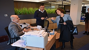 TÜLAY ÖMERCİOĞLU'NDAN ÇTSO'YA ZİYARET