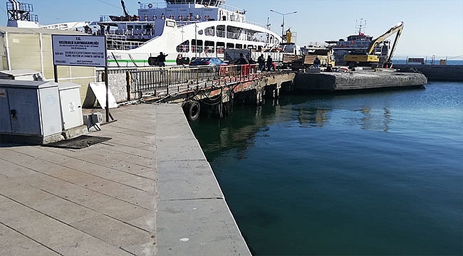 VALİ ORHAN TAVLI, GELİBOLU YENİ FERİBOT İSKELESİ ÇALIŞMALARINI İNCELEDİ