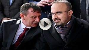 YENİCE'DE COŞKULU AK PARTİ MİTİNGİ YAPILDI