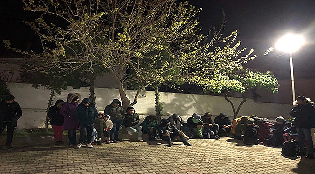 143 KAÇAK GÖÇMEN VE 5 ORGANİZATÖR YAKALANDI!