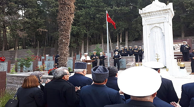 81 DENİZCİMİZ TÖRENLE ANILDI