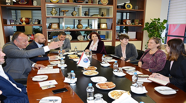 ABD İSTANBUL BAŞKONSOLOSLUĞUNDAN ÇTSO YÖNETİM KURULUNA ZİYARET