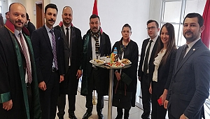 AVUKATLAR GÜNÜNDE BİGA ADLİYESİ'NDE KOKTEYL DÜZENLENDİ