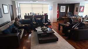 BAŞKAN GÖKHAN'A TEBRİK ZİYARETLERİ SÜRÜYOR