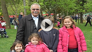 BAŞKAN GÖKHAN ÇOCUKLARLA ÇOCUK OLDU