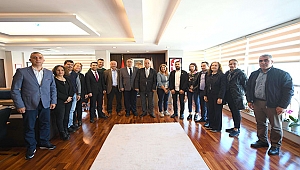 BAŞKAN GÖKHAN, TEBRİKLERİ KABUL EDİYOR