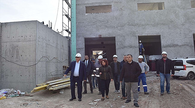 BAŞKAN GÖKHAN, TEKNİK İNCELEME GEZİLERİNE DEVAM EDİYOR