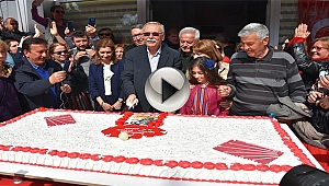 BAŞKANA ÇİFTE KUTLAMA