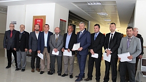 BELDE BELEDİYE BAŞKANLARI MAZBATALARINI ALDI