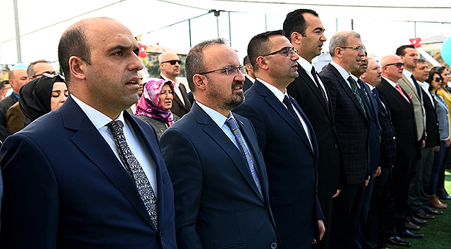 BİGA'DA FATİH İLKOKULU'NUN TEMELİ TÖRENLE ATILDI