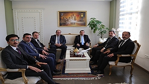 ÇAN İL GENEL MECLİS ÜYELERİ VALİLİĞİ ZİYARET ETTİ