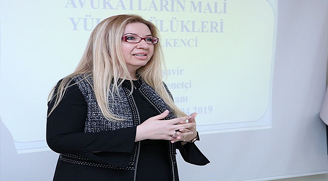 ÇANAKKALE BAROSU'NDAN "AVUKATLARIN MALİ YÜKÜMLÜLÜKLERİ" KONFERANSI