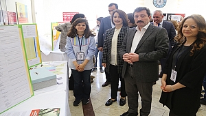 ÇANAKKALE BİLİM VE SANAT MERKEZİNDE "TÜBİTAK 4006 BİLİM" FUARI AÇILDI
