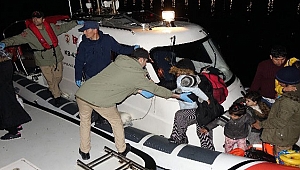 ÇANAKKALE'DE 41 MÜLTECİ YAKALANDI