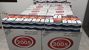 ÇANAKKALE'DE KAÇAK SİGARA OPERASYONU