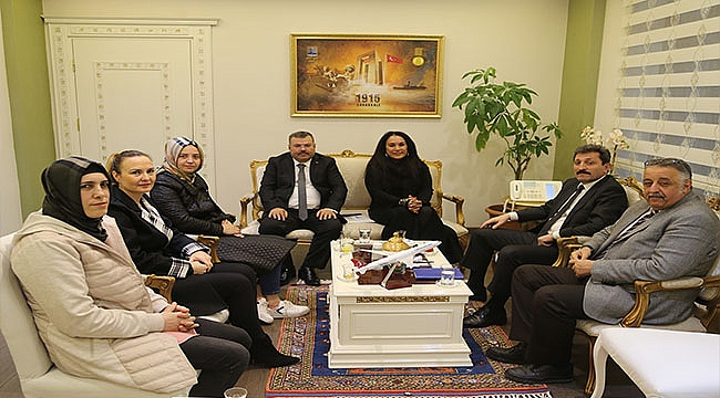 ÇANAKKALE KÜLTÜREL MİRAS, EĞİTİM, KÜLTÜR, SANAT VE TURİZM DERNEĞİNDEN VALİLİĞE ZİYARET